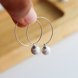 Boucles d'oreilles Howlite