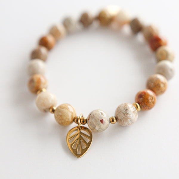 leaf bracelet 