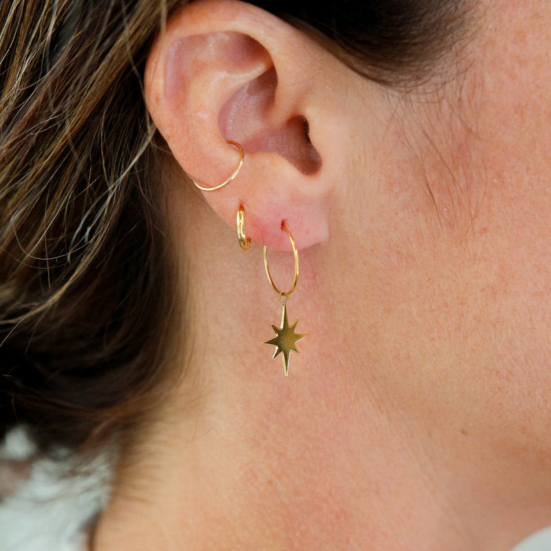 Boucles d'oreilles Star